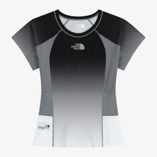 노스페이스 NT7UR81J 화이트라벨 여성 노벨티 스피드온 반팔 라운드티 BLACK XNK421 RGN043