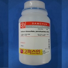 티오황산나트륨 5수화물 결정 [EP] 500G 1KG (kor) Sodium thiosulfate pentahydrate crystals 99%, DAE-EP(500G) crystals 99%