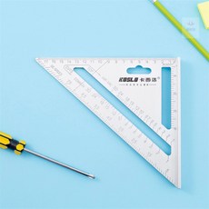 다파라1호 목공용 삼각각도자 목공각도기, 1개