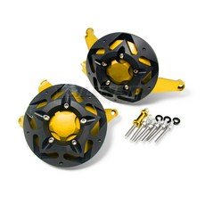 OD 가와사키 호환 Z1100SX 버시스1100 튜닝 엔진 사이드 커버 2025-2026, N81BB002(골드)