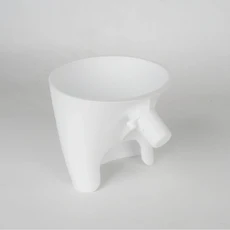 Kitchen Aid Artisan KSM150 5쿼트 틸트 헤드 스탠드 믹서(간편한 붓기용 깔때기 부착 포함) - 밀가루와 계, 02 White