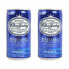 일화 초정탄산수 플레인 190ml 캔 2개세트, 2개