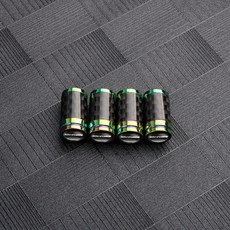 자동차 스타일링 휠 타이어 밸브 캡 카본 파이버 장식 커버 클래스, 8. TX Colorful AMG, 1개