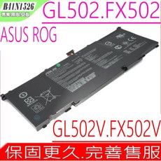 ASUS 華碩 GL502VM FX502VM 原裝電池 (型號: B41N1526 適用: FX502V GL502V GL502VT), 1個, 華碩電池 保固一年一個月