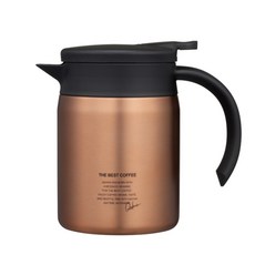 CB JAPAN Qahwa 600ml 精品咖啡保溫壺 (2色可選), 1個, 玫瑰金