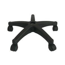 회전의자 다리 바퀴 의자 부품 철제의자다리 오발 회전 체어, S. 두꺼운 나일론 반경 3cm, 1개