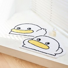 곽철이 자가드 욕실매트, 브이, 1개, 브이