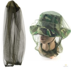두루픽 양봉모자 방충망 벌초 모자 모기방지