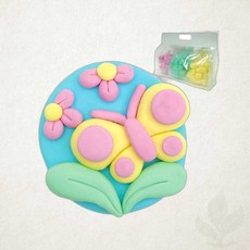 비누만들기 꼬메빔보 비누찰흙 향기 비누클레이 봄과나비 10인용