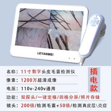 두피 관리기 업소용 올인원 케어 카메라 모낭, C. 10.1 4 개의 스펙트럼  저장 4 개