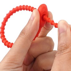 아이더스 실리콘 타이 1P 두꺼운케이블타이, 그레이