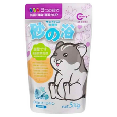 Canary 小動物專用浴砂 防蚤系列-水蜜桃香 M-C924, 500g, 1個