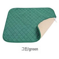 온열매트 전기장판 야외용 강아지용 난방 보온 고양이용, 단일 스트립, 그린