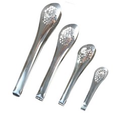 304不鏽鋼分菜夾 - 食品夾/麵包夾/冰塊夾/小菜夾 - 烤肉夾, 5吋, 1個