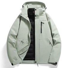 衝鋒衣防水外套男女生白鴨絨輕羽絨三合一連帽防風抗寒保暖可拆卸兩件式戶外登山滑雪羽絨服機能上衣