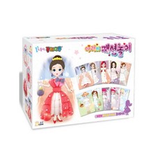 플레이콘 아라의 패션놀이 카드 10종 + 매뉴얼 12종 + 안전칼 + 스펀지 + 플레이콘 300p 세트, 1개, 혼합 색상