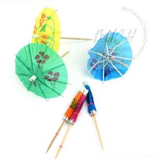 많이많이02 장식용 우산이쑤시개 과일요지