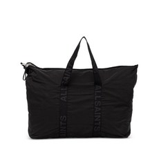 올세인츠 로고 프린트 트래블 백