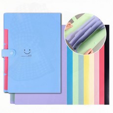 스마일 서류화일 문서정리 폴더 사무용 수납 행정 가벼운, 1개, 핫핑크