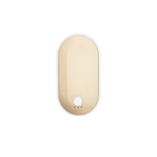 손에쏙 충전식 손난로 보조배터리 초코넛 손난로 쾌속 양면발열 5200mAh, 아몬드초코