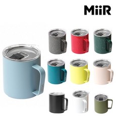 캠프 머그컵 354ml 슬라이드 뚜껑 포함, 그레이, 1개, 그레이