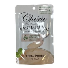 Cherie 法麗 PROBIOTIC 貓餐包 熟齡貓保健 40克 乳酸菌餐包 貓咪機能主食餐包, 40g, 12個, 鮪魚泥