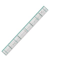 KEARING 금속날 아크릴 퀼팅자 논슬립 선명인쇄 정밀 패치워크 재단용 패치워크 자 재봉 패치워크 자 패치워크 축도 자 천 접합용 패치워크 자, 1개, 60CM