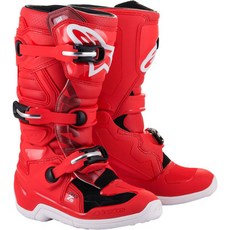 Alpinestars 알파인스타 Tech 7S Youth 바이크 오토바이 부츠134823, Red, 34