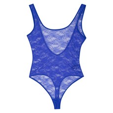 메종클로즈 플래시백 네온 오픈 백 바디수트