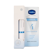 Vaseline 凡士林 PRO DERMA 舒緩修護潤唇膏, 1.8g, 1個, 藍色
