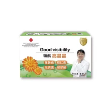 領航 亮晶晶葉黃素 含蝦紅素 花青素 玻尿酸, 1個, 60顆