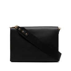 유메이 데보스드 로고 가죽 노트북 가방