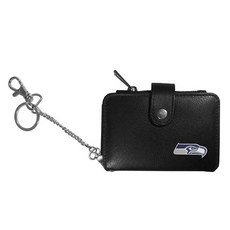 Siskiyou NFL Seattle Seahawks Women's Leather Weekender Wallet One Size Black