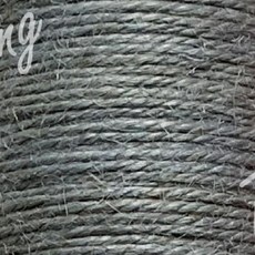 台孟牌 1.5mm 染色麻繩色卡 34色, NO.2 銀灰色 60公克約 65碼, 1個
