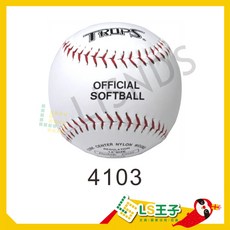 成功 4103 軟木硬式縫線壘球 - 比賽用壘球, 1個, 4103丨9.7cm壘球, 4103丨9.7cm壘球