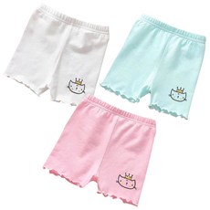 HAPPINESS 女童款可愛貓圖案內搭褲