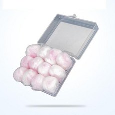 수영귀마개 수면 코골이 방음 청력 보호 왁스 코튼 소음 감소, 1) pink, 1개