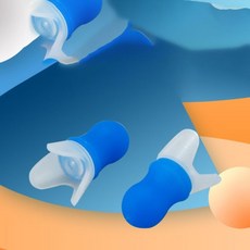 5 쌍 실리콘 비행 귀마개 소음 감소 압력 균등화 수면 귀마개 소음 제거 재사용 가능한 귀마개 비행기, 1개