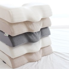 베네폼 기능성 메모리폼 경추베개 C-서포트, 1개, 모달 삼중직 브라운