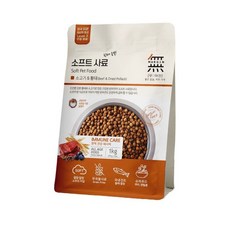 MARGIN 無穀物牛肉鱈魚軟飼料 免疫護理配方 全犬糧 1kg, 1個, 牛肉