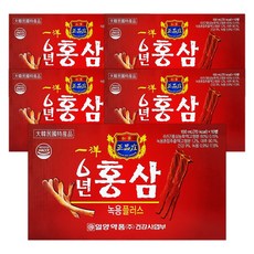 일양 6년홍삼 녹용플러스 자양강장 드링크, 100ml, 50개