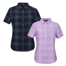 블랙야크 여성 레저 등산 셔츠 경량 스트레치 반팔 셔츠2 1BYYSMV502 VLU202 CUN246
