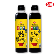 삼화식품 척척척 만능간장, 500ml, 2개