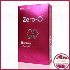 Zero-O 576 浮粒型 保險套 12入, 1個, 激點環紋型 12片裝