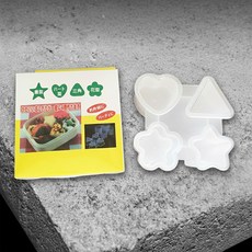 비즈쿡 밥 몰드, 1개, 삼각 4종