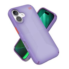 Speck Presidio LUX 그립 아이폰 17 케이스 MagSafe 호환 슬림 보호 퍼플 페이드/매직 퍼플/뉴 포피
