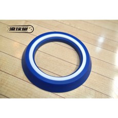 滾球堂 便攜式旋轉球座 兒童戶外玩具 趣味滾球遊戲 安全材質, 藍, 1個