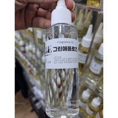 [캔들메이드]국내산 프리미엄 프레그런스 오일 100ml, 1개, 그린애플로즈