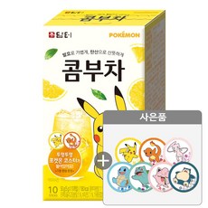 담터 콤부차 레몬 포켓몬스터 피카츄 5g, 10개입, 1개