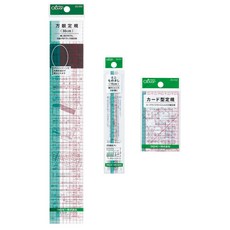 크로바 일제 그레이딩자 3종세트 방안자세트, 1세트, 9cm+15cm+30cm